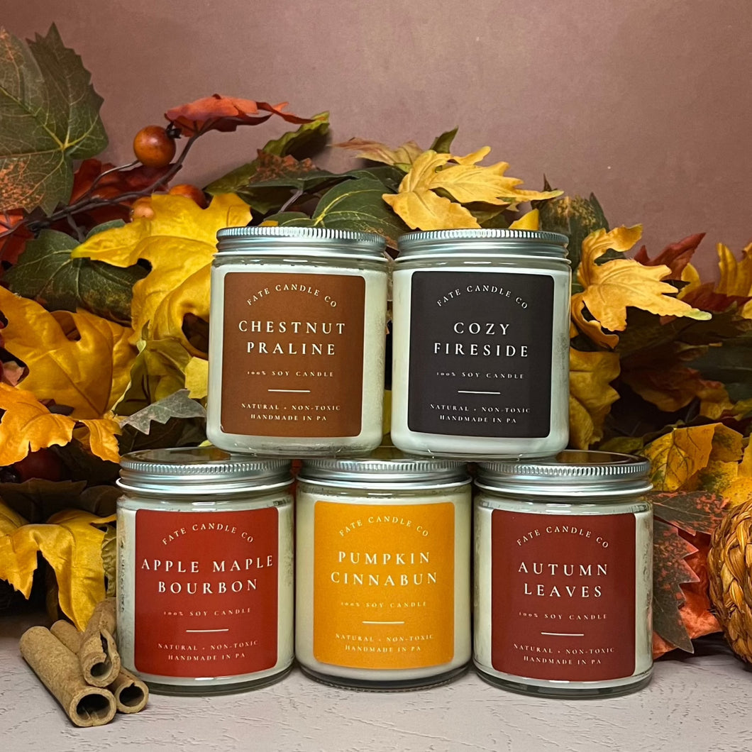 2023 Fall Candle Bundle- Non-Toxic Soy Candles - Fate Beauty 