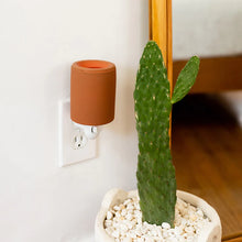 Load image into Gallery viewer, Terracotta Velvet Outlet Plug-In Wax Warmer - Fate Beauty 

