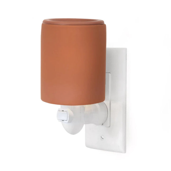 Terracotta Velvet Outlet Plug-In Wax Warmer - Fate Beauty 